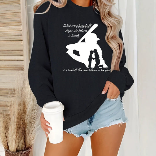 Inspirational printed round neck fleece hoodie - Premium Fitness &amp; Activewear for Men &amp; Women|UK