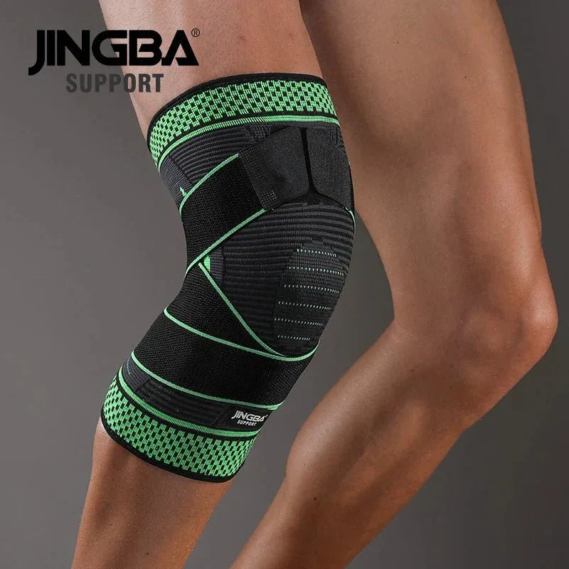 Adjustable Knee Support Compression Sleeve for Gym Sports Protection - Allen-Fitness