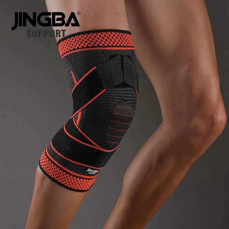 Adjustable Knee Support Compression Sleeve for Gym Sports Protection - Allen-Fitness