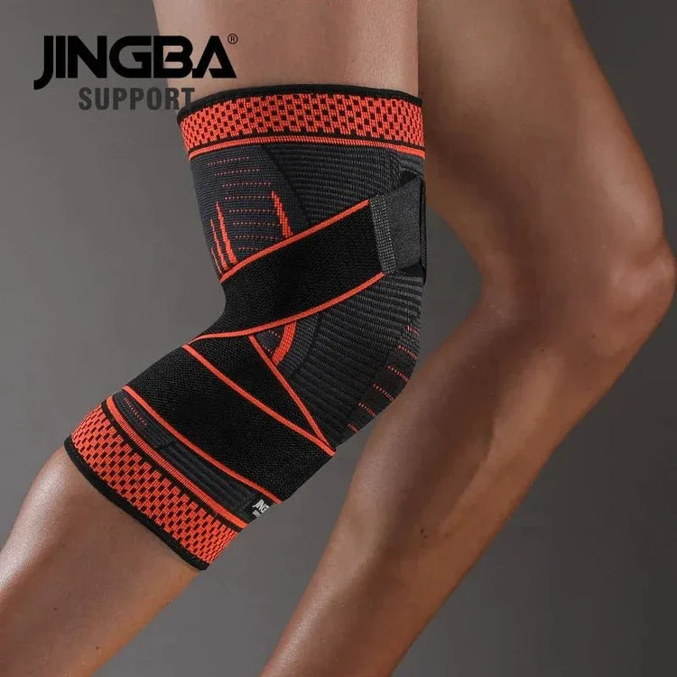 Adjustable Knee Support Compression Sleeve for Gym Sports Protection - Allen-Fitness