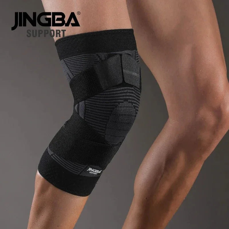 Adjustable Knee Support Compression Sleeve for Gym Sports Protection - Allen-Fitness
