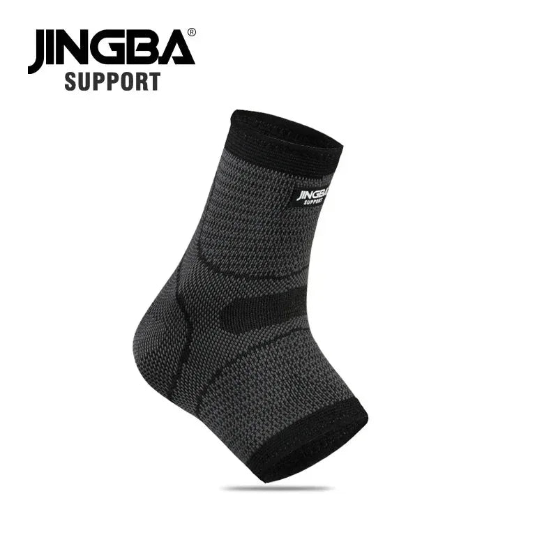 Compression Ankle Brace - Adjustable Knitted Support Sleeve for Sports Injury Protection - Allen-Fitness