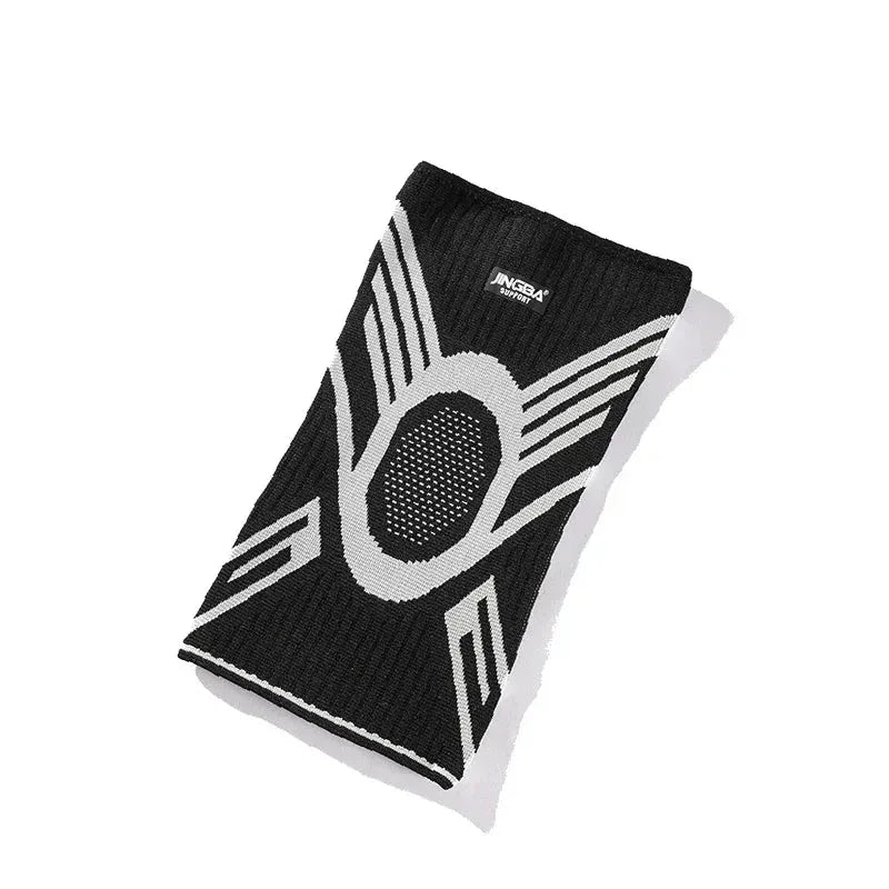 Unisex Knee Support Compression Sleeve with Silicone for Running - Allen-Fitness