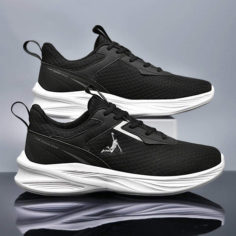 Kobe Running Shoes Men's Sports Spring New Mesh Breathable Shoes Lightweight Black Casual Running Shoes - Premium Fitness & Activewear