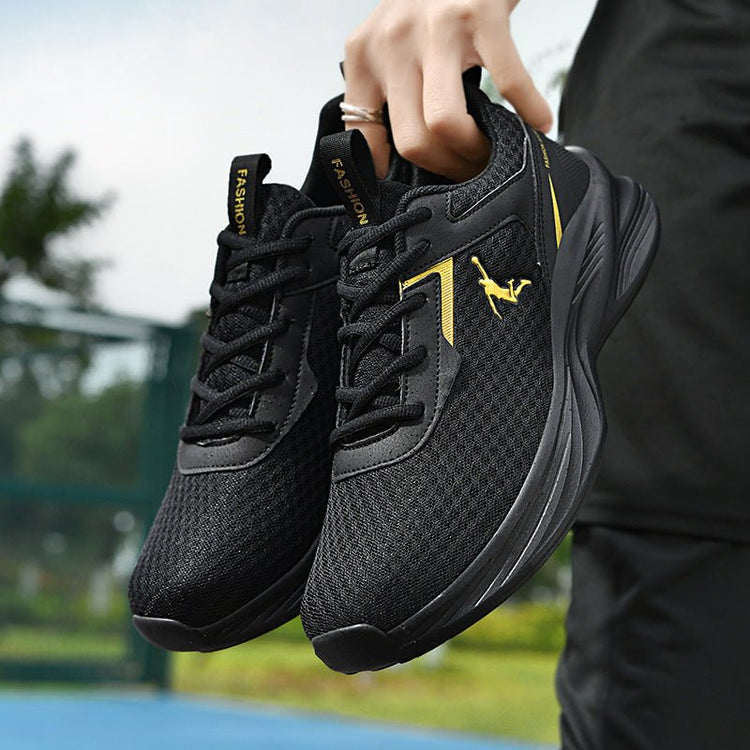 Kobe Running Shoes Men's Sports Spring New Mesh Breathable Shoes Lightweight Black Casual Running Shoes - Premium Fitness & Activewear