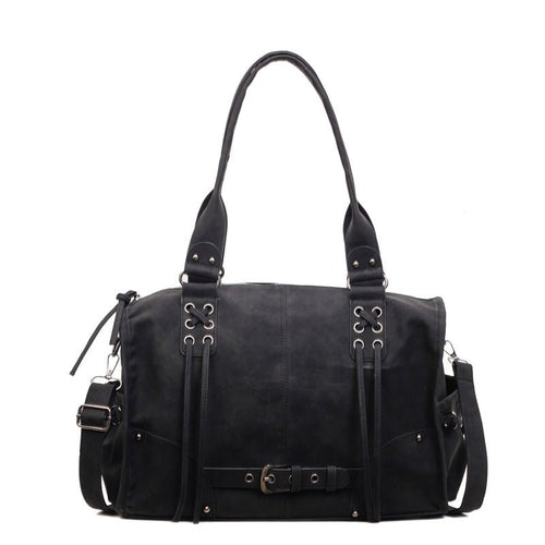 Korean-style Vintage Tote Shoulder Bag