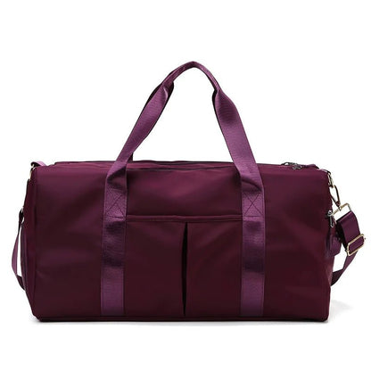 Large Capacity Fashion Hand Bag for Travel - Waterproof Duffel with Stylish Design - Allen - Fitness