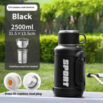 Large Capacity Stainless Steel Thermos Cup - Insulated 1300ML to 4000ML for Outdoor Use - Allen-Fitness