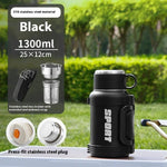 Large Capacity Stainless Steel Thermos Cup - Insulated 1300ML to 4000ML for Outdoor Use - Allen-Fitness