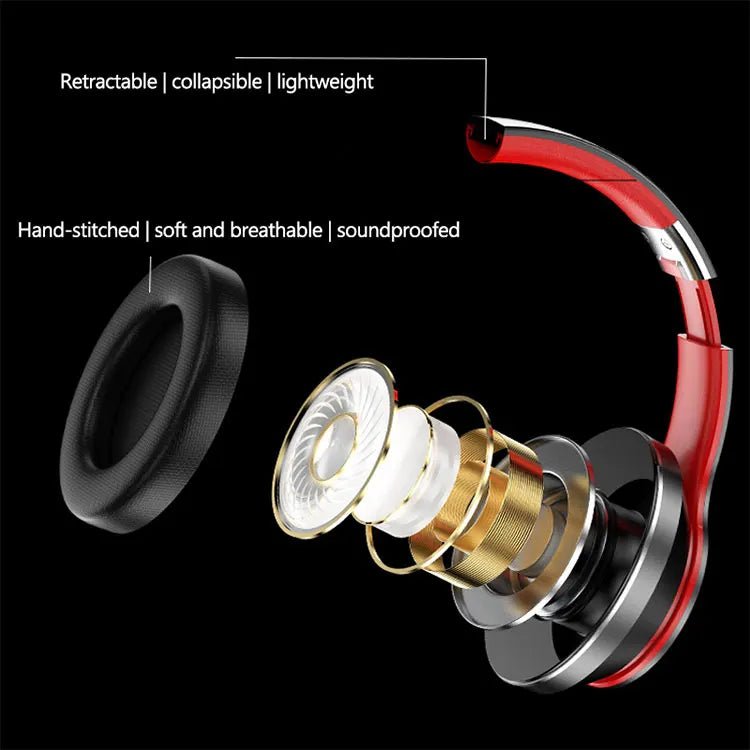 Lenovo HD200 Game speakerphones ear buds wireless gaming headset over - ear bluetooth headphones for mobile earphone with speaker - Allen - Fitness