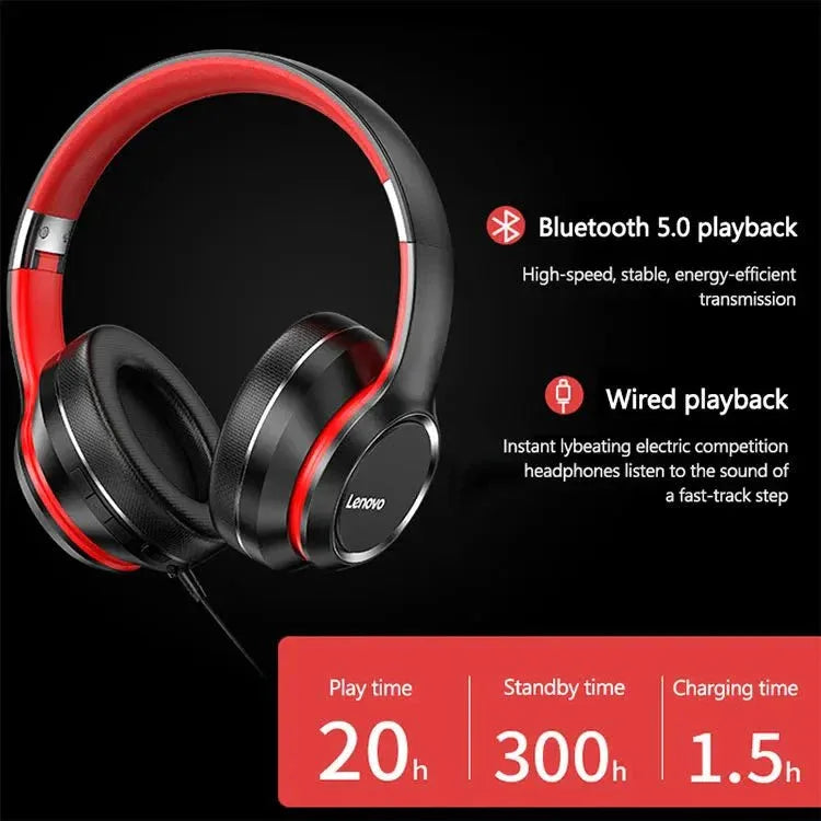 Lenovo HD200 Wireless Gaming Headset & Speakerphones - Allen-Fitness