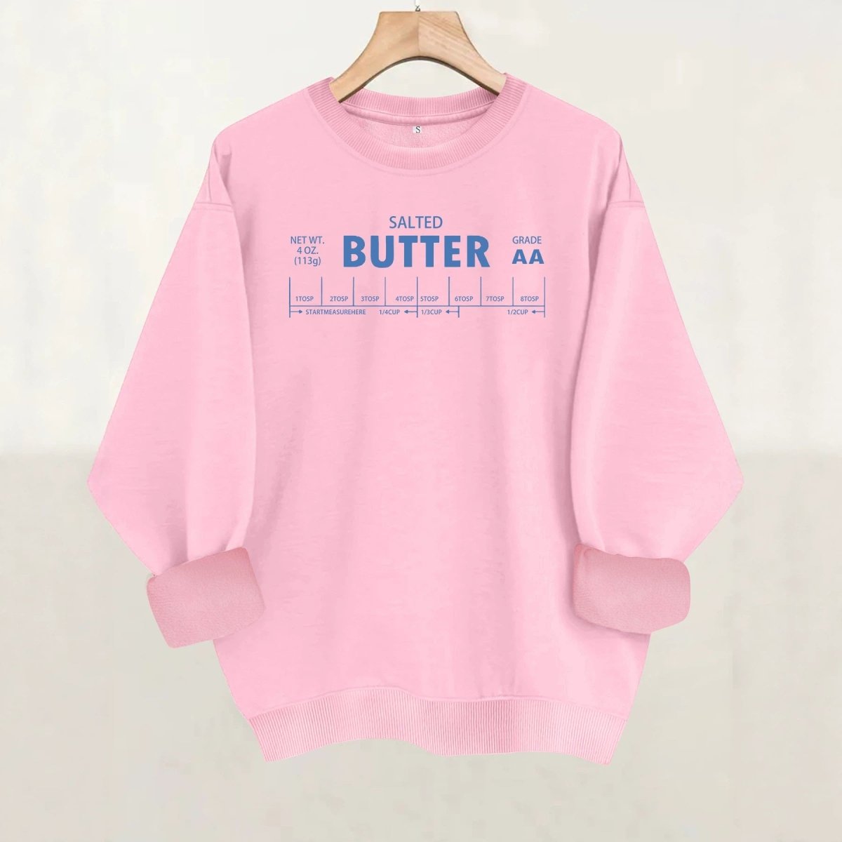 Letter element printed long sleeved fleece sweatshirt - Premium Fitness & Activewear