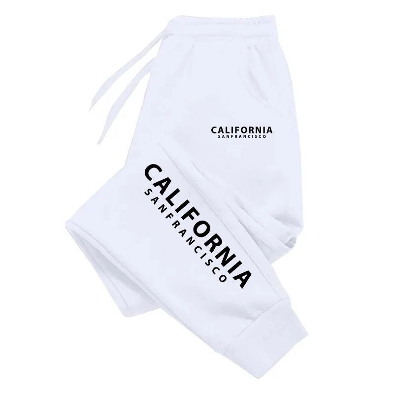 Letter Print Casual Sweatpants - Premium Fitness & Activewear