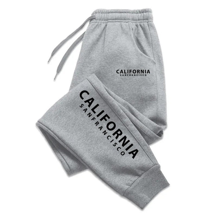 Letter Print Casual Sweatpants - Premium Fitness & Activewear