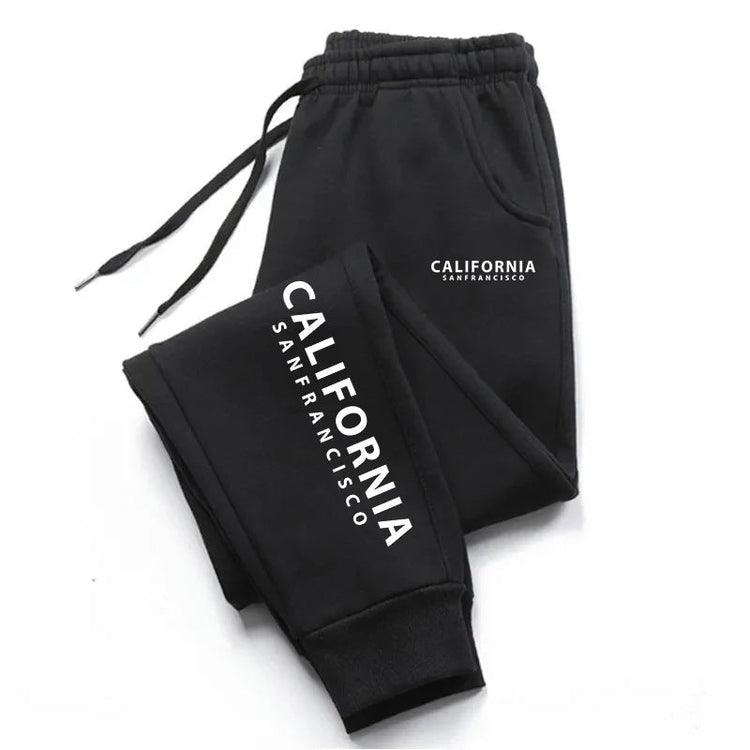 Letter Print Casual Sweatpants - Premium Fitness & Activewear