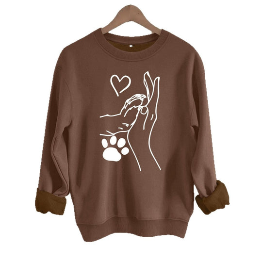 Loose velvet sweatshirt - Premium Fitness &amp; Activewear for Men &amp; Women|UK