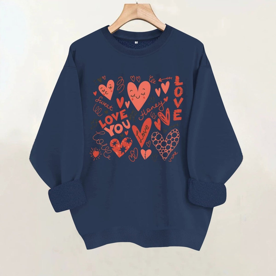 Loose velvet sweatshirt - Premium Fitness &amp; Activewear for Men &amp; Women|UK