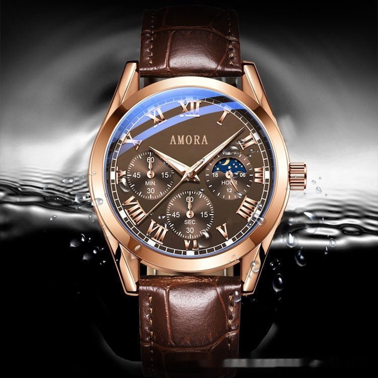 Luminous Quartz Nonmechanical Watch With Water Resistance - Allen-Fitness