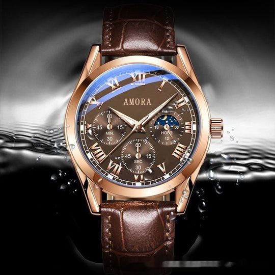 Luminous Quartz Nonmechanical Watch With Water Resistance - Allen-Fitness