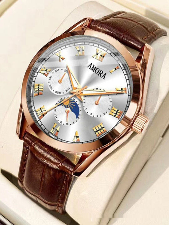 Luminous Quartz Nonmechanical Watch With Water Resistance - Allen-Fitness