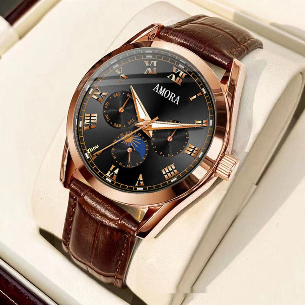 Luminous Quartz Nonmechanical Watch With Water Resistance - Allen-Fitness