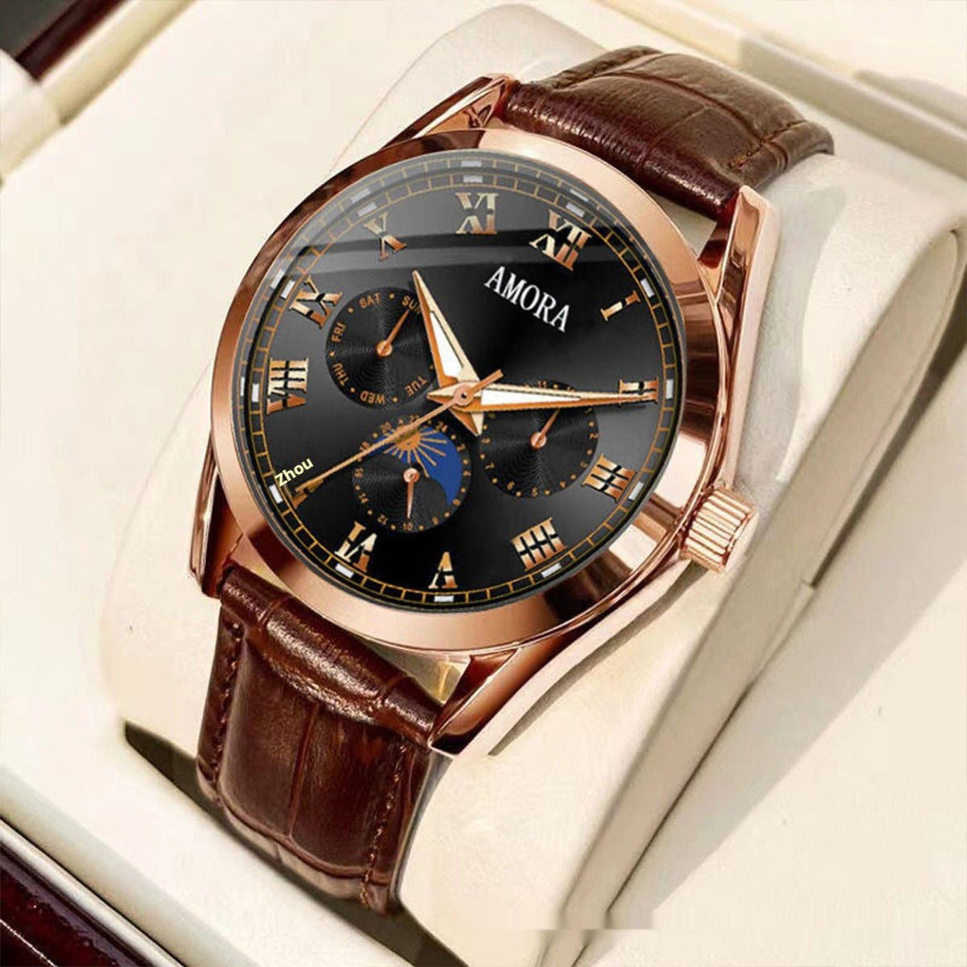 Luminous Quartz Nonmechanical Watch With Water Resistance - Allen-Fitness