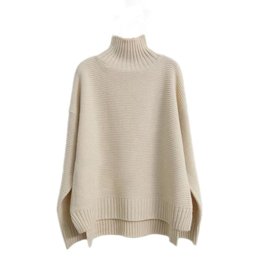 Luxurious Women’s Cashmere Turtleneck Knitted Sweater – Soft, Breathable, Versatile Pullover - Allen - Fitness