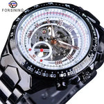 Luxury Waterproof Skeleton Watch for Men - Mechanical Hand Wind Design, Elegant Style - Allen-Fitness