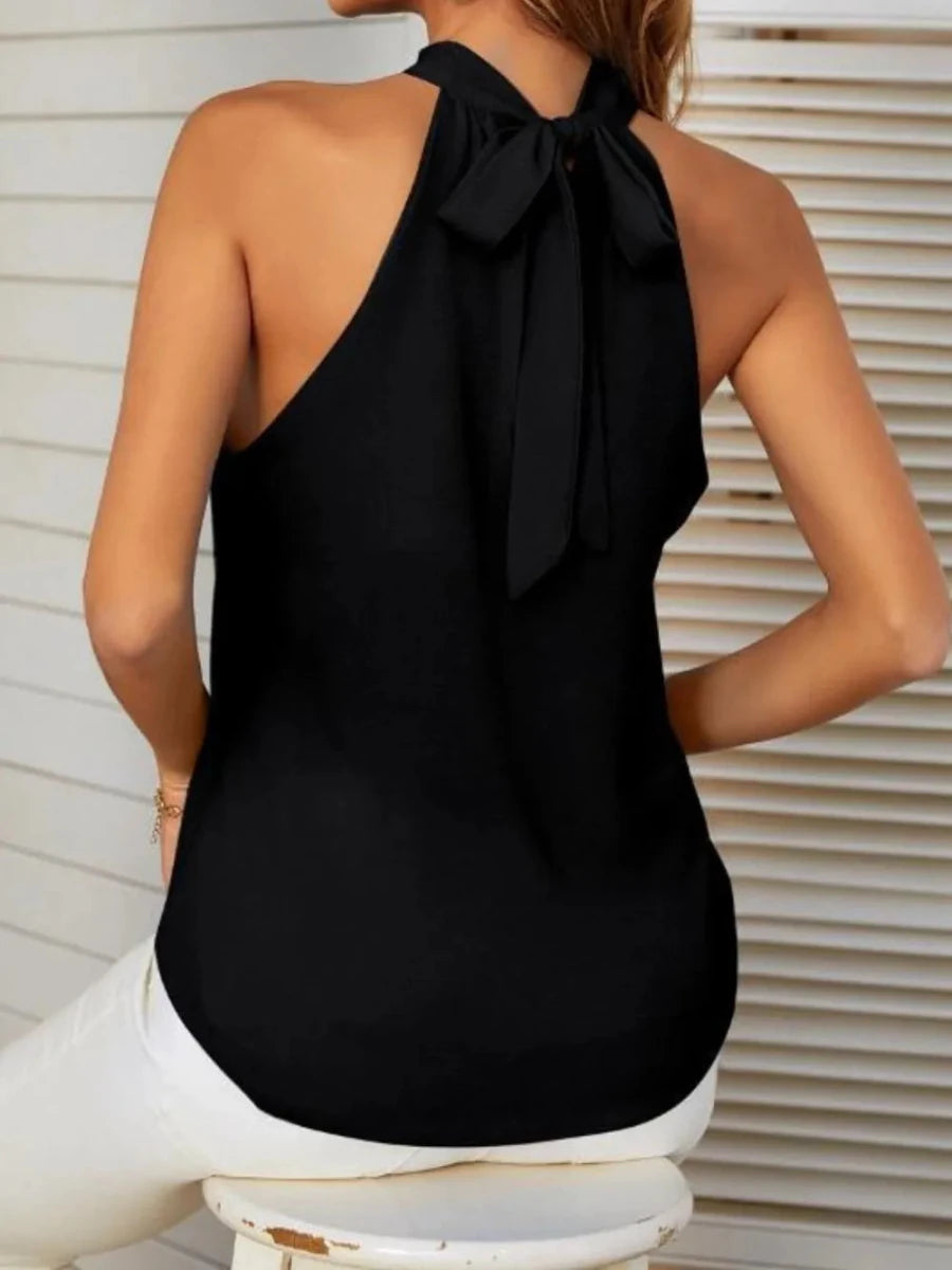 Mandy Cutout Grecian Neck Tank - Premium Fitness &amp; Activewear for Men &amp; Women|UK