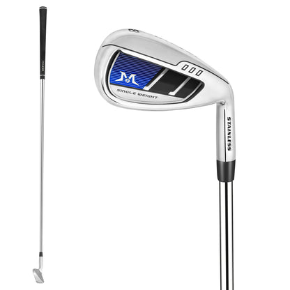 MAZEL Best Iron Sets For Beginners - Complete Right Handed Golf Club Set 4 - SW (9 Pieces) - Allen - Fitness