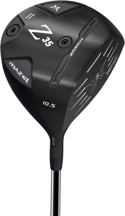 MAZEL Titanium Right Handed Golf Club Driver Golf Driver 460CC Golf Clubs - Allen - Fitness