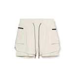 Men 2 in 1 Running Training Joggers Gym Shorts With Phone Pocket - Allen-Fitness