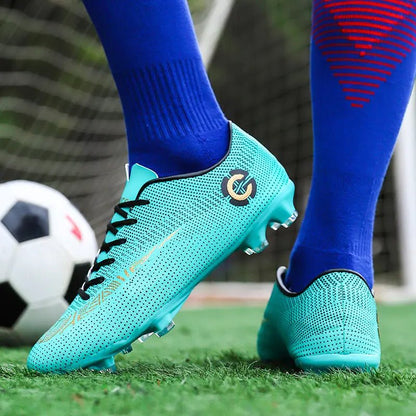 Men Cleats Sports Football Boots and Kids Soccer Shoes - Allen - Fitness