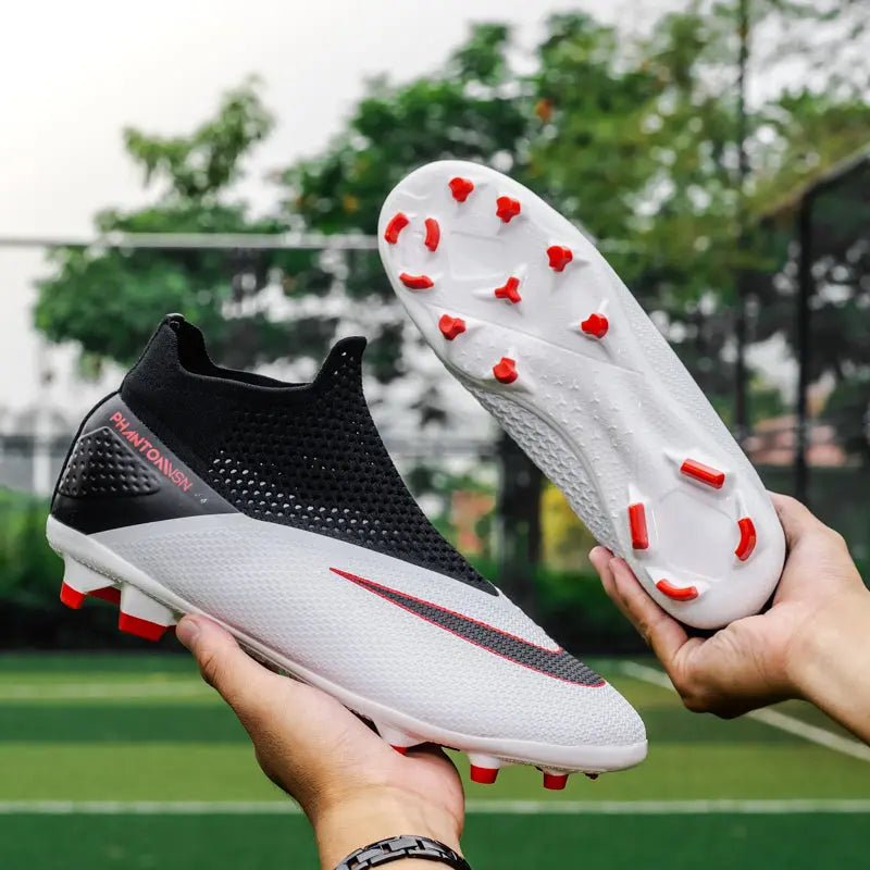 Men Sports Shoes High Quality Soccer Shoes FG Type Professional Training Football Shoes Soccer Boots for Men - Allen - Fitness