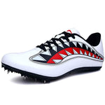 Men Track Field Shoes Women Spikes Sneakers Athlete Running Training Shoes Lightweight Match Spike Sport Shoes Zapatos Size 45 - Allen-Fitness
