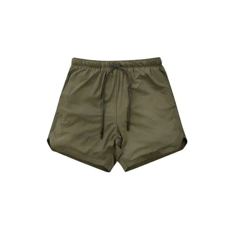 Breathable Gym Shorts for Men - 2 in 1 Lightweight Quick Dry Athletic Shorts with Towel Loop - Allen-Fitness