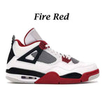 Men's and Women's OG AJ 4 Retro Red Thunder Canvas Retro 4 Shoes - Allen-Fitness