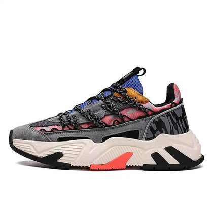 Men's Athletic Walking Style Casual Shoes with Custom Logo - Sneakers for Men