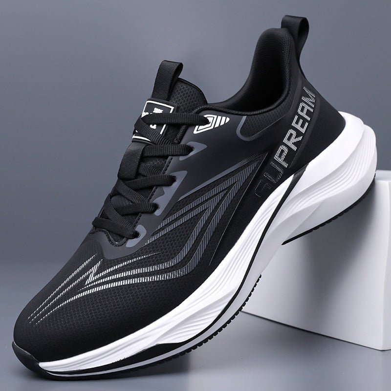 Men's Autumn New Soft Casual Running Shoes, Fashionable Versatile Lightweight Sneakers for Men - Premium Fitness & Activewear