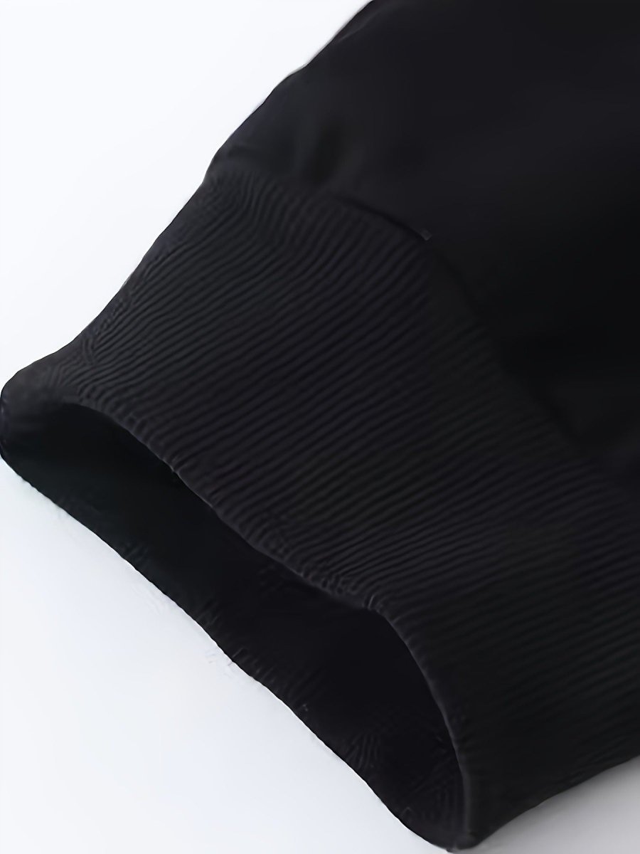 Men’s Breathable Athletic Set – White “Just Keep Moving” T-Shirt & Black Joggers - Allen - Fitness