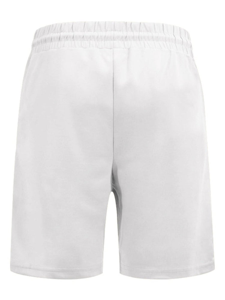 White shorts on a white background