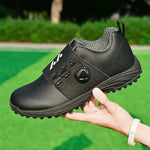 Men's Waterproof Non-Slip Golf Shoes with Rotation Shoelaces - Stylish & Durable Design 99 - Allen-Fitness