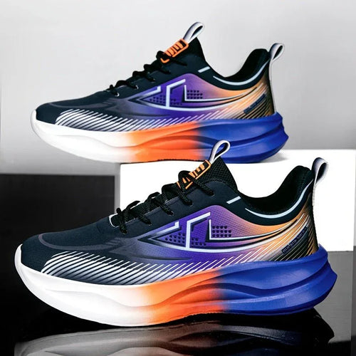 Men's Lightweight Running Sneakers - Breathable and Comfortable for All-Season Performance