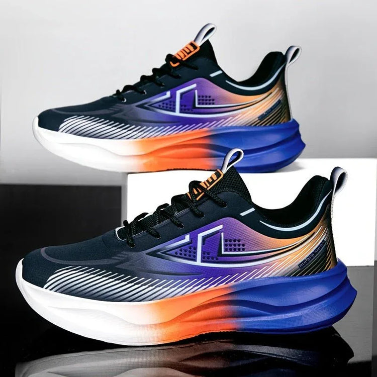 Men's Lightweight Running Sneakers - Breathable and Comfortable for All-Season Performance - Allen-Fitness