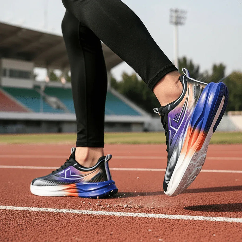 Men's Lightweight Running Sneakers - Breathable and Comfortable for All-Season Performance - Allen-Fitness