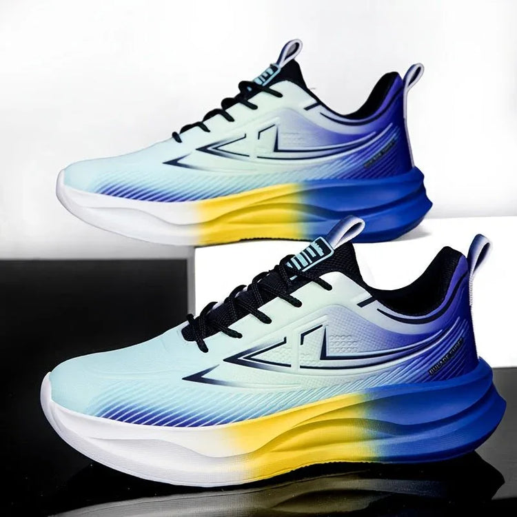 Men's Lightweight Running Sneakers - Breathable and Comfortable for All-Season Performance - Allen-Fitness