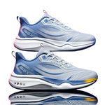 Men's Plus Size Running Shoes - Lightweight Knitted Mesh, Shock-Absorbing Soles for Comfort - Allen-Fitness