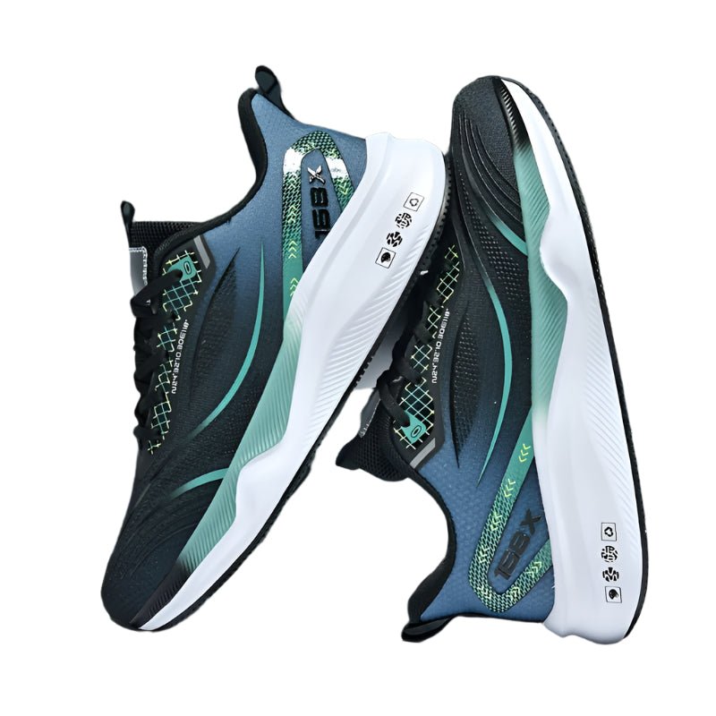 Men's Plus Size Running Shoes - Lightweight Knitted Mesh, Shock - Absorbing Soles for Comfort - Allen - Fitness