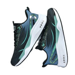 Men's Plus Size Running Shoes - Lightweight Knitted Mesh, Shock-Absorbing Soles for Comfort - Allen-Fitness
