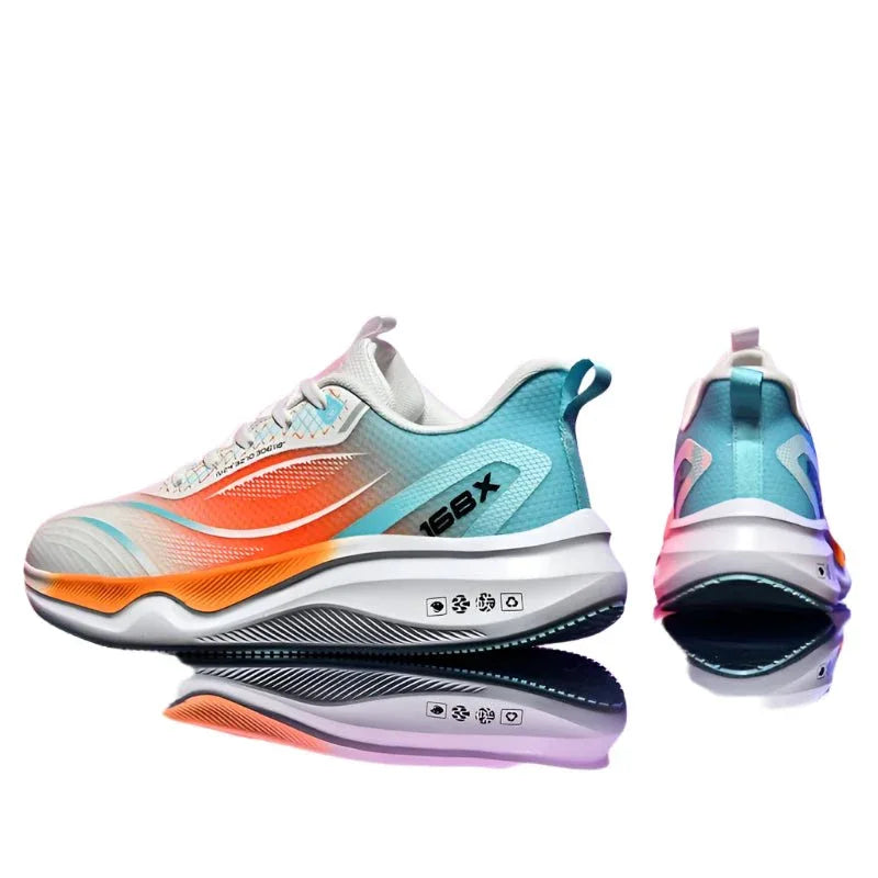 Men's Plus Size Running Shoes - Lightweight Knitted Mesh, Shock-Absorbing Soles for Comfort - Allen-Fitness